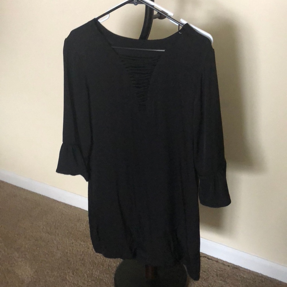 Small black dress silky